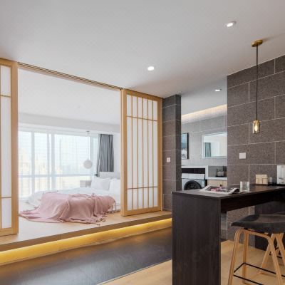 良人伴+浴缸+AI智能+VIP巨幕影院+洗衣机+俯览长风夜景