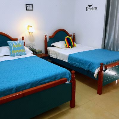 阳台地中海风情亲子房