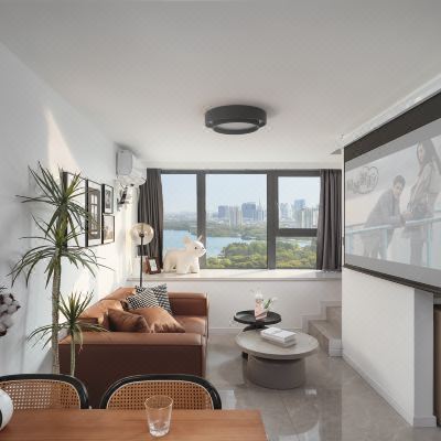 质朴无华｜LOFT IMAX百寸影院房