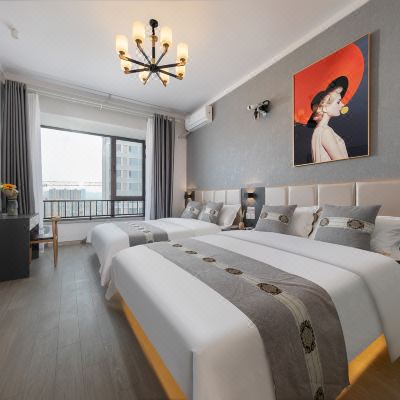 轻奢商务双床房(影院投影)