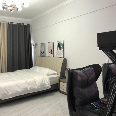 投影轻奢双机大床房