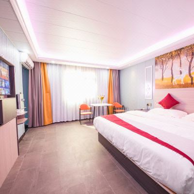 浓情蜜意电动床房