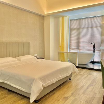 工业精致豪华一房一厅浴缸房