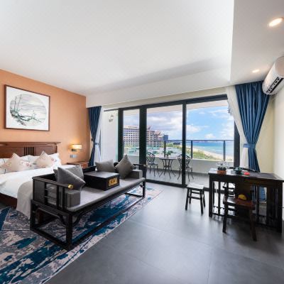 新中式一线海景·礼堂景观大床房