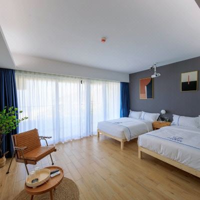 轻奢一线海景双床房