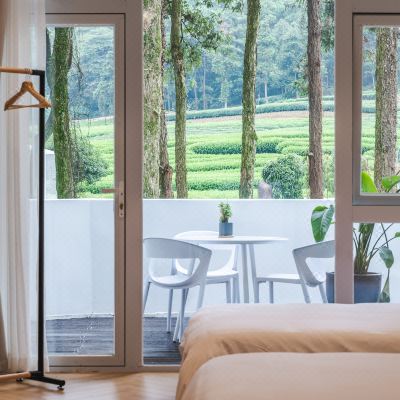 西山景观雅致双床房