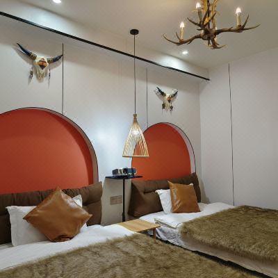 208部落风双床房