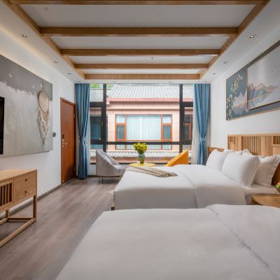 未见·静享庭院双床房