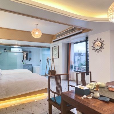 豪华浴缸双床房