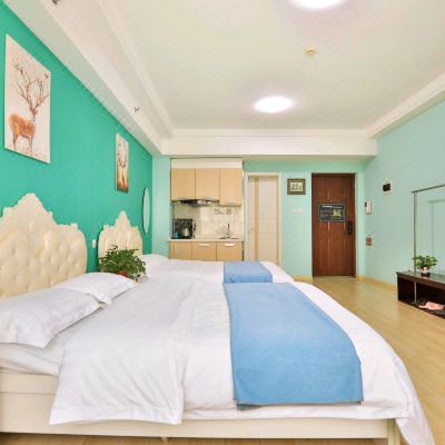 逸品投影双床房（150寸高清投影）