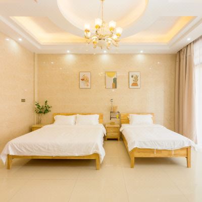 巨幕投影温馨亲子家庭套房（一室一厅)