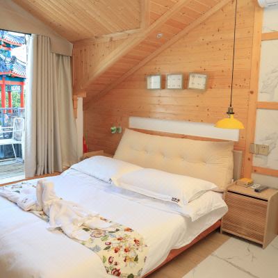 水彩间loft大床房