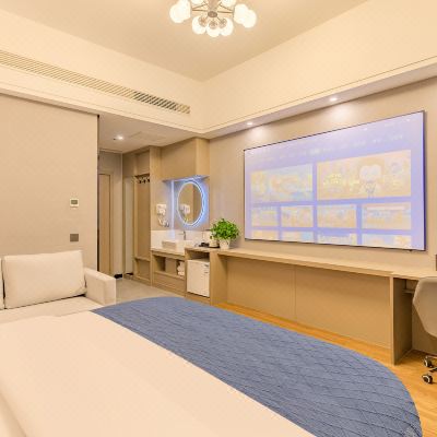 岸边观影大床房(百寸巨幕)