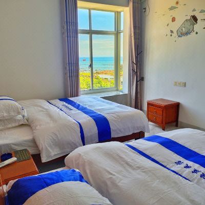 侧海景大床双床房