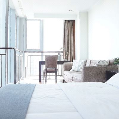 优选市景大床房(洗衣机)