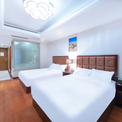 舒适市景双床房(洗衣机)