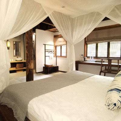 栖子大床房（恒温洞穴泳池）