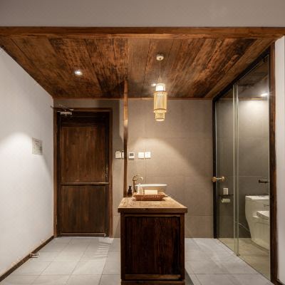 古典双床房（恒温洞穴泳池）