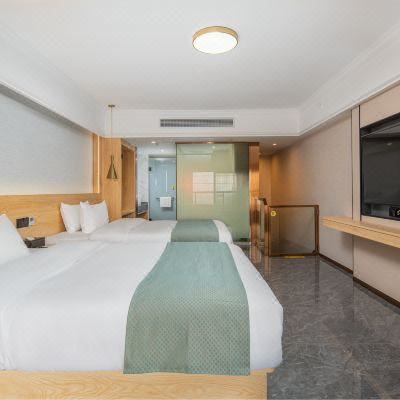 Sun丨静谧时光双床房（城景阳台+智能家居体验）