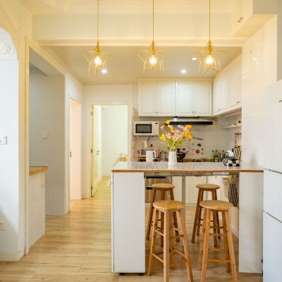 浪漫满屋·阳台度假双床套房（餐饮吧台+洗衣机+厨房+微波炉+冰箱）