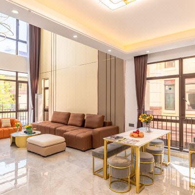 无双·山岚7房12床简欧泳池别墅