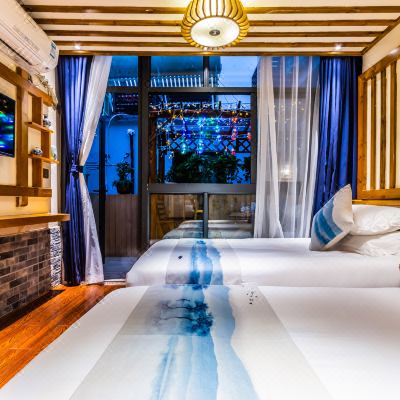 青禾时光·阳台双床房（全网热卖）