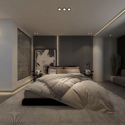 汤姆福特影音主题房(环视哈西站城景+超清投影仪)