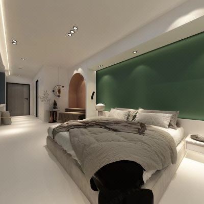 蒂芙尼商旅影音主题房（110寸巨幕+极米Z6X超清投影仪+宏益乳胶床垫）