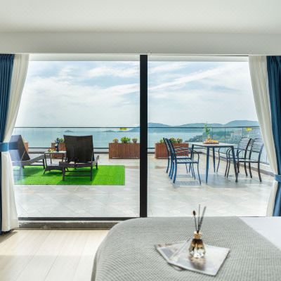 云汀·海景大套房（180°海景+大露台）