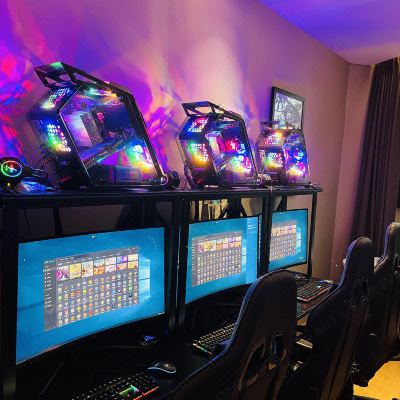 铁三角开黑房[3060+AMDR5+2K144+雷蛇外设]