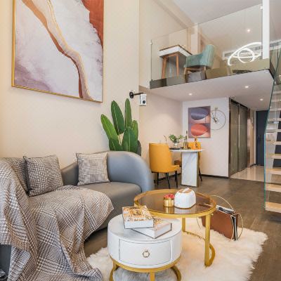 特享丨商旅LOFT大床房（办公桌+可做饭）