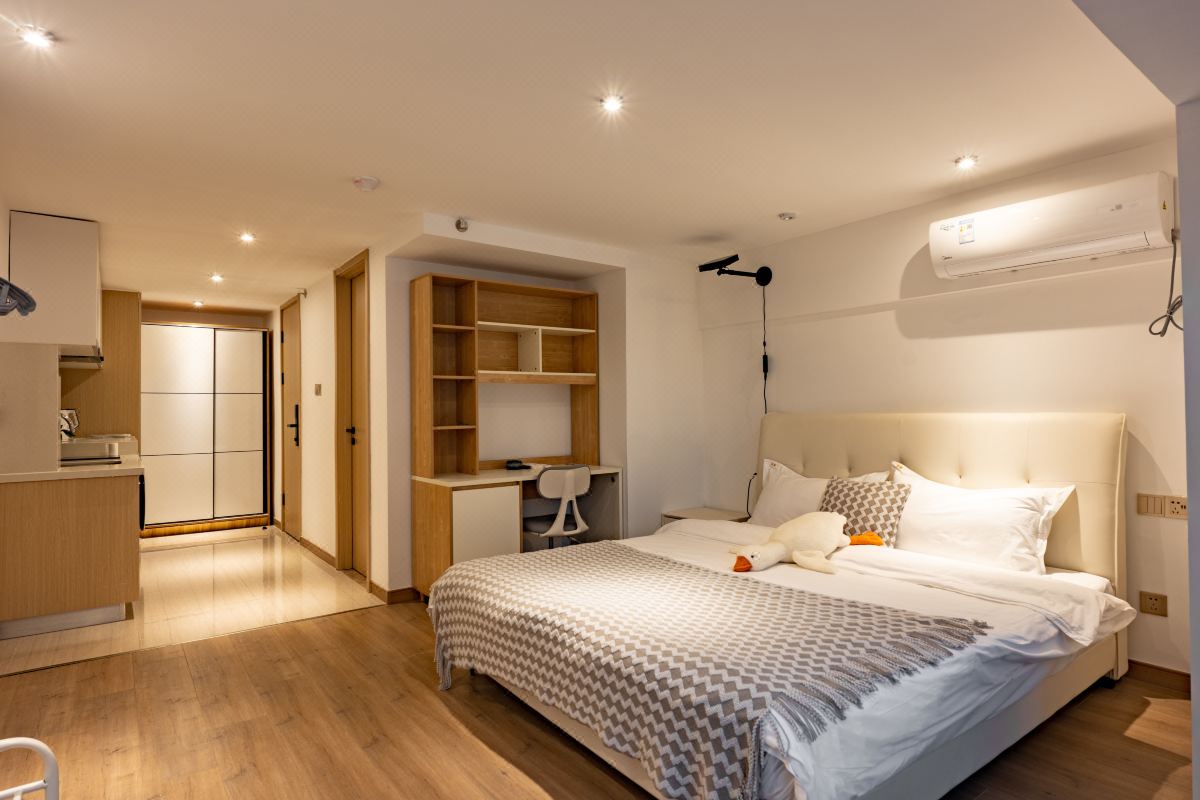  天下民宿 之 星玥轻奢影院公寓(丁桥龙湖天街店) 