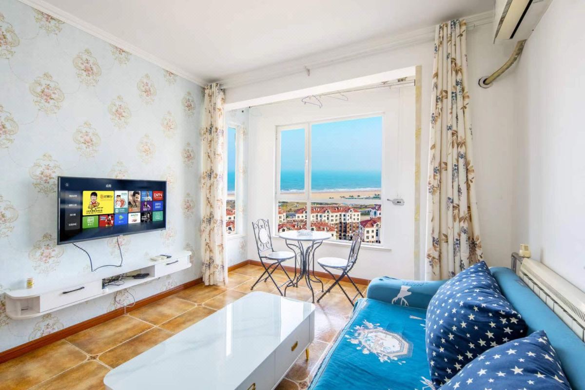  天下民宿 之 青岛金沙滩海岸一线海景公寓 