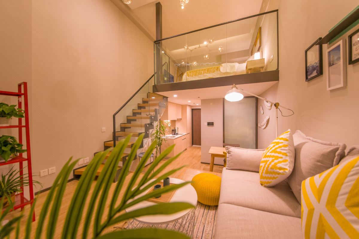  天下民宿 之 青岛万丽海景LOFT观海度假公寓(栈桥火车站店) 