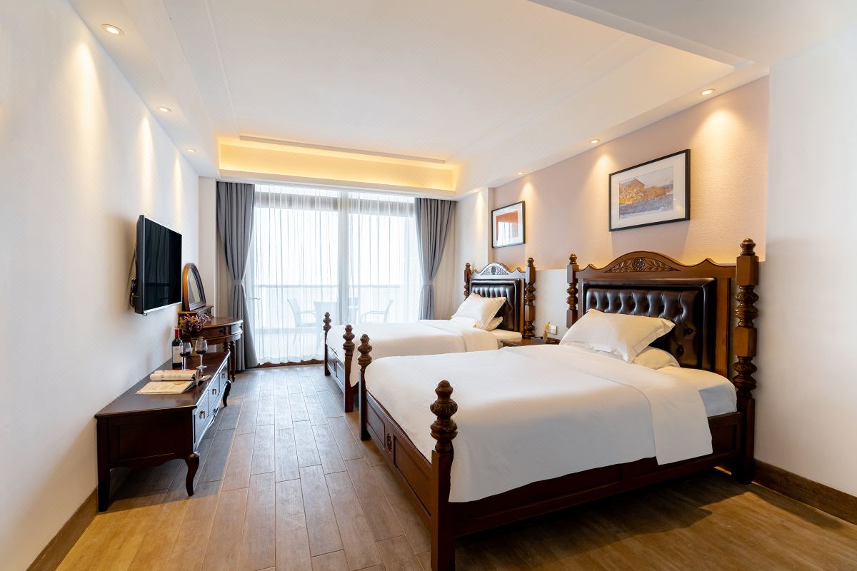  天下民宿 之 花田·澜庭海景公馆(北海老街海底世界店) 