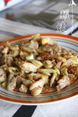 蒜味麻香鸡条