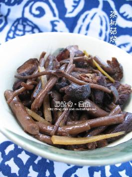 茶树菇烧肉