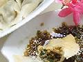 虾泥韭菜饺子