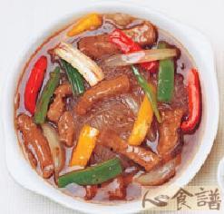 黑胡椒牛肉冬粉