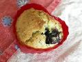 蓝莓罌粟籽麦芬blueberry and poppy seeds muffins