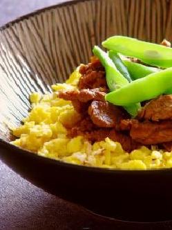 电饭煲牛肉鸡蛋饭