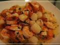 Traditional shrimp soup