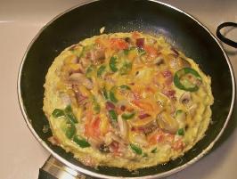 自创omelette