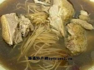  天下民宿 特产 之 当归鸭面线 