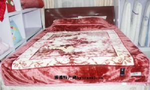  天下民宿 特产 之 “仙桃”牌拉舍尔毛毯 